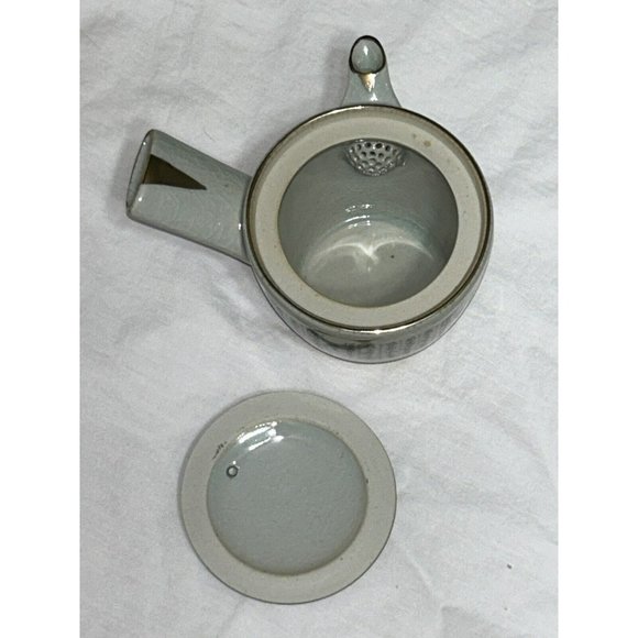 Vintage RARE Signed Japanese Tea Pot and Cups, Kutani ware With Painted Lyrics - Picture 5 of 14